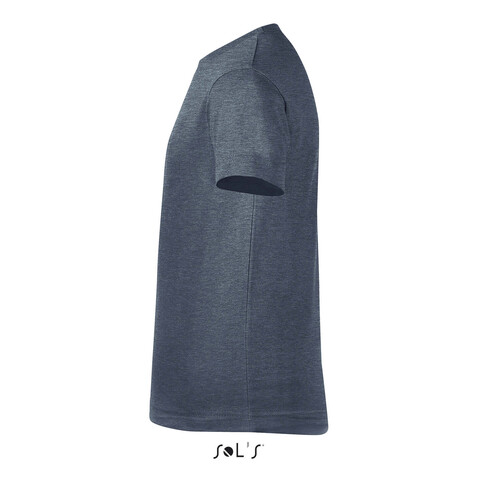 REGENT FIT KINDER 150g - Heather Denim bedrucken, Art.-Nr. S01183-HD-3XL REGENT FIT KINDER 150g - Heather Denim bedrucken, Art.-Nr. S01183-HD-3XL