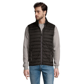 WAVE MEN Bodywarmer - Schwarz bedrucken, Art.-Nr. S01436-BK-M