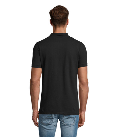 PHOENIX HERREN POLO 220g - Schwarz bedrucken, Art.-Nr. S01708-BK-L PHOENIX HERREN POLO 220g - Schwarz bedrucken, Art.-Nr. S01708-BK-L