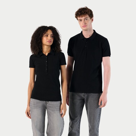 PHOENIX HERREN POLO 220g - Schwarz bedrucken, Art.-Nr. S01708-BK-L PHOENIX HERREN POLO 220g - Schwarz bedrucken, Art.-Nr. S01708-BK-L