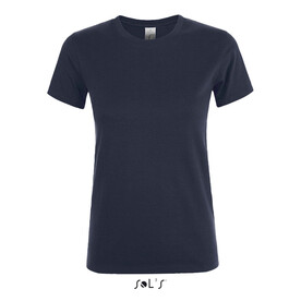 REGENT DAMENT-SHIRT 150g - French Navy bedrucken, Art.-Nr. S01825-FN-XXL