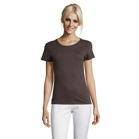 REGENT DAMENT-SHIRT 150g - Dunkelgrau bedrucken, Art.-Nr. S01825-DG-XXL