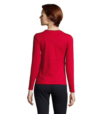 IMPERIAL Women lsl 190g - Red bedrucken, Art.-Nr. S02075-RD-L