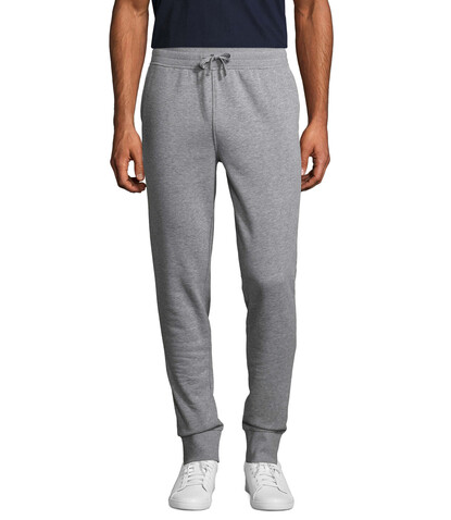 JAKE MEN JOG PANTS - Grau-Melange 2 bedrucken, Art.-Nr. S02084-GY-XXL JAKE MEN JOG PANTS - Grau-Melange 2 bedrucken, Art.-Nr. S02084-GY-XXL