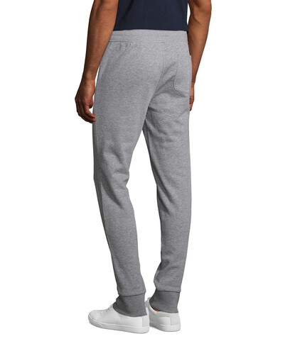 JAKE MEN JOG PANTS - Grau-Melange 2 bedrucken, Art.-Nr. S02084-GY-XXL JAKE MEN JOG PANTS - Grau-Melange 2 bedrucken, Art.-Nr. S02084-GY-XXL