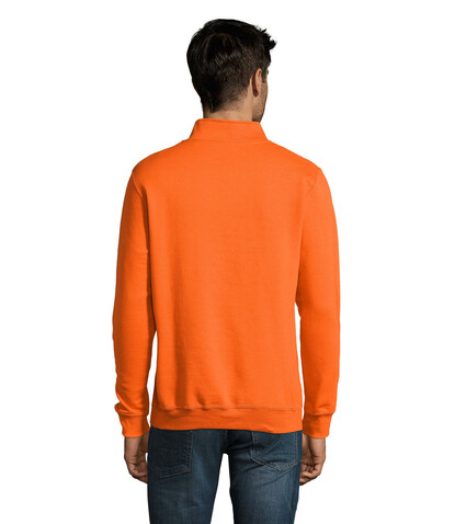 STAN Sweater Zip Kragen 260 - Orange bedrucken, Art.-Nr. S02088-OR-XL STAN Sweater Zip Kragen 260 - Orange bedrucken, Art.-Nr. S02088-OR-XL