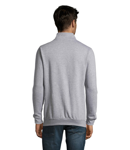 STAN Sweater Zip Kragen 260 - Grau-Melange 2 bedrucken, Art.-Nr. S02088-GY-3XL STAN Sweater Zip Kragen 260 - Grau-Melange 2 bedrucken, Art.-Nr. S02088-GY-3XL