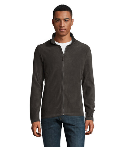 NORMAN HERREN FL JACKE 220g - Anthrazitgrau bedrucken, Art.-Nr. S02093-CR-S NORMAN HERREN FL JACKE 220g - Anthrazitgrau bedrucken, Art.-Nr. S02093-CR-S