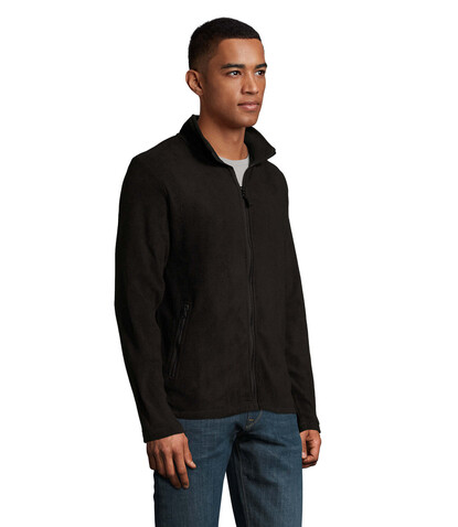 NORMAN HERREN FL JACKE 220g - Schwarz bedrucken, Art.-Nr. S02093-BK-L NORMAN HERREN FL JACKE 220g - Schwarz bedrucken, Art.-Nr. S02093-BK-L