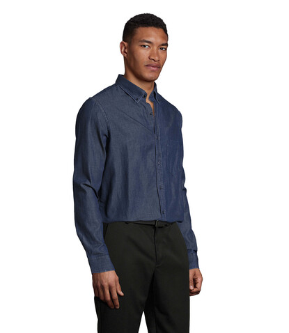 BARRY MEN DENIM SHIRTZ - Brut Denim bedrucken, Art.-Nr. S02100-EV-L