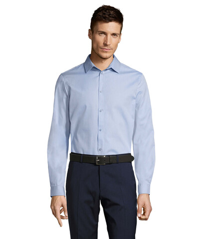 BRODY MEN HERRINGBONE - Sky Blue bedrucken, Art.-Nr. S02102-SK-XXL BRODY MEN HERRINGBONE - Sky Blue bedrucken, Art.-Nr. S02102-SK-XXL