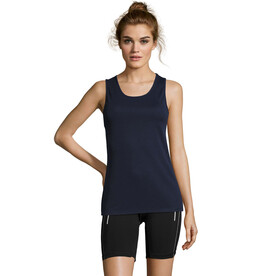 SPORTY TT WOMEN TANK TOP - French Navy bedrucken, Art.-Nr. S02117-FN-XS