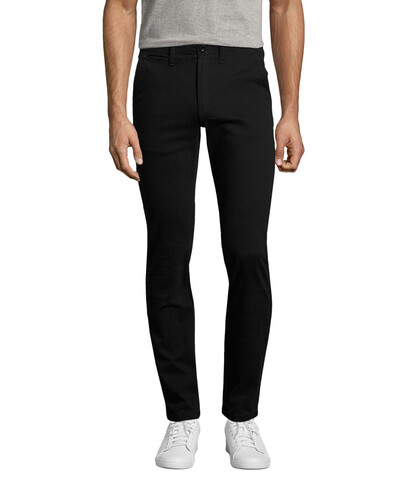 JULES MEN 35 CHINO TROUSERS - Schwarz bedrucken, Art.-Nr. S02120-BK-XL JULES MEN 35 CHINO TROUSERS - Schwarz bedrucken, Art.-Nr. S02120-BK-XL