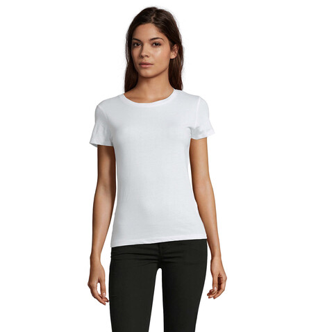 REGENT FIT WOMEN 150g - White bedrucken, Art.-Nr. S02758-WH-XXL