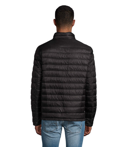 WILSON HERREN Jacke380T - Schwarz bedrucken, Art.-Nr. S02898-BK-XL