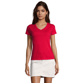 IMPERIAL WOMENV T-SHIRT 190 - Red bedrucken, Art.-Nr. S02941-RD-XXL