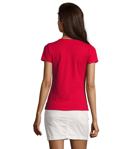 IMPERIAL WOMENV T-SHIRT 190 - Red bedrucken, Art.-Nr. S02941-RD-XL IMPERIAL WOMENV T-SHIRT 190 - Red bedrucken, Art.-Nr. S02941-RD-XL