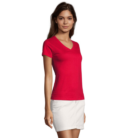 IMPERIAL WOMENV T-SHIRT 190 - Red bedrucken, Art.-Nr. S02941-RD-XL IMPERIAL WOMENV T-SHIRT 190 - Red bedrucken, Art.-Nr. S02941-RD-XL