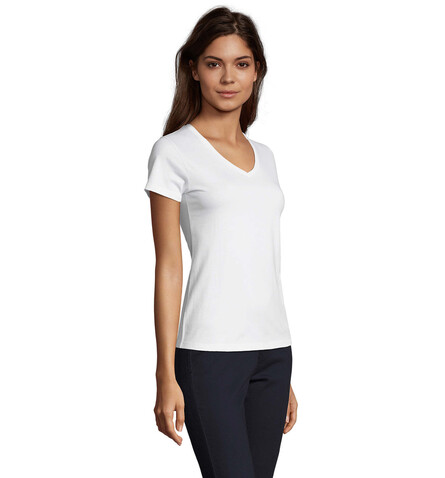 IMPERIAL WOMENV T-SHIRT 190 - White bedrucken, Art.-Nr. S02941-WH-XL IMPERIAL WOMENV T-SHIRT 190 - White bedrucken, Art.-Nr. S02941-WH-XL