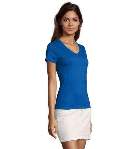 IMPERIAL WOMENV T-SHIRT 190 - Royal Blue bedrucken, Art.-Nr. S02941-RB-XL IMPERIAL WOMENV T-SHIRT 190 - Royal Blue bedrucken, Art.-Nr. S02941-RB-XL