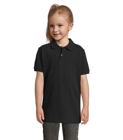 PERFECT KINDER POLO 180g - Schwarz bedrucken, Art.-Nr. S02948-BK-XXL PERFECT KINDER POLO 180g - Schwarz bedrucken, Art.-Nr. S02948-BK-XXL