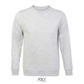 SULLY Herren Sweater 280g - Ash bedrucken, Art.-Nr. S02990-AS-XXL