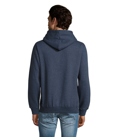 SPENCER Herren Sweater 280 - Heather Denim bedrucken, Art.-Nr. S02991-HD-XL