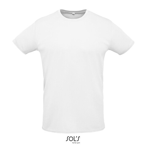 SPRINT UNIT-SHIRT 130g - White bedrucken, Art.-Nr. S02995-WH-XS