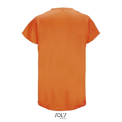 SPRINT UNIT-SHIRT 130g - Neon Orange bedrucken, Art.-Nr. S02995-NO-M SPRINT UNIT-SHIRT 130g - Neon Orange bedrucken, Art.-Nr. S02995-NO-M