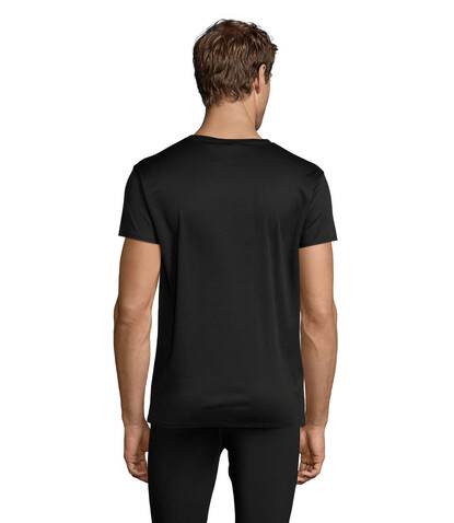 SPRINT UNIT-SHIRT 130g - Schwarz bedrucken, Art.-Nr. S02995-BK-L