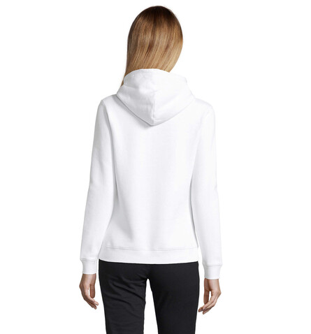 SPENCER Damen Sweater 280g - White bedrucken, Art.-Nr. S03103-WH-XXL SPENCER Damen Sweater 280g - White bedrucken, Art.-Nr. S03103-WH-XXL