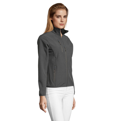 RADIAN WOMEN SOFTSHELL - Anthrazitgrau bedrucken, Art.-Nr. S03107-CR-S RADIAN WOMEN SOFTSHELL - Anthrazitgrau bedrucken, Art.-Nr. S03107-CR-S
