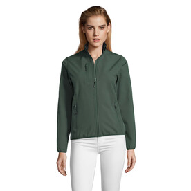 RADIAN WOMEN SOFTSHELL - Forest Green bedrucken, Art.-Nr. S03107-FG-S
