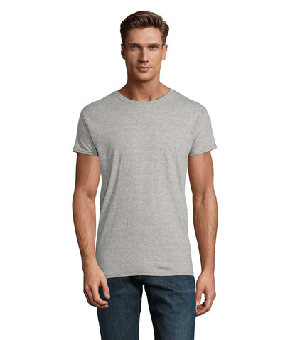 EPIC UNIT-SHIRT 140g - Graue Melange bedrucken, Art.-Nr. S03564-GM-M EPIC UNIT-SHIRT 140g - Graue Melange bedrucken, Art.-Nr. S03564-GM-M