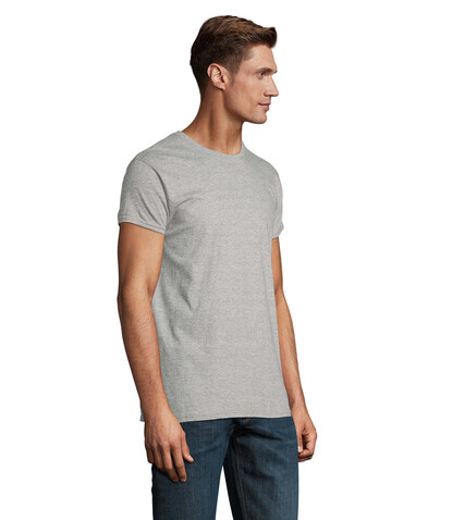 EPIC UNIT-SHIRT 140g - Graue Melange bedrucken, Art.-Nr. S03564-GM-M EPIC UNIT-SHIRT 140g - Graue Melange bedrucken, Art.-Nr. S03564-GM-M