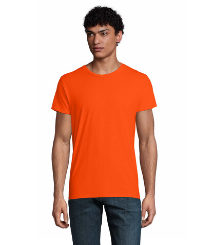 PIONEER MEN T-Shirt 175g - Orange bedrucken, Art.-Nr. S03565-OR-L