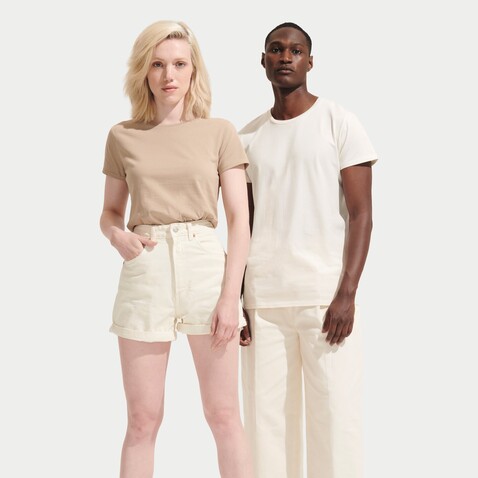 PIONEER MEN T-Shirt 175g - Natural bedrucken, Art.-Nr. S03565-NA-S