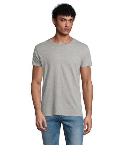 PIONEER MEN T-Shirt 175g - Graue Melange bedrucken, Art.-Nr. S03565-GM-L PIONEER MEN T-Shirt 175g - Graue Melange bedrucken, Art.-Nr. S03565-GM-L