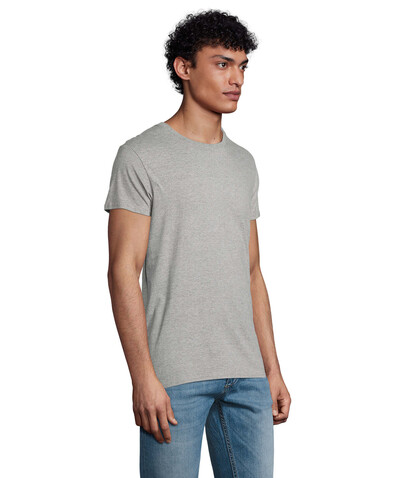 PIONEER MEN T-Shirt 175g - Graue Melange bedrucken, Art.-Nr. S03565-GM-L PIONEER MEN T-Shirt 175g - Graue Melange bedrucken, Art.-Nr. S03565-GM-L