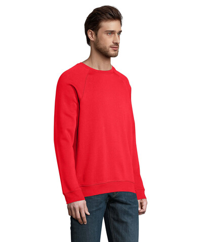 SPACE Unisex Sweater 280g - Red bedrucken, Art.-Nr. S03567-RD-XXL