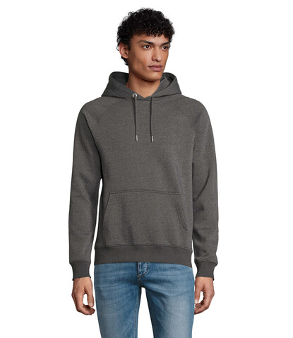 STELLAR Unisex Hoodie - Charcoal Melange bedrucken, Art.-Nr. S03568-CE-M STELLAR Unisex Hoodie - Charcoal Melange bedrucken, Art.-Nr. S03568-CE-M