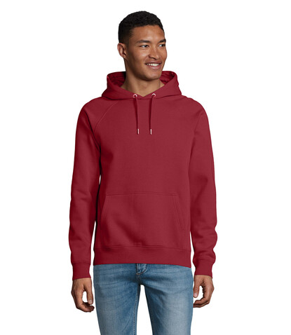 STELLAR Unisex Hoodie - Burgundy bedrucken, Art.-Nr. S03568-BG-M