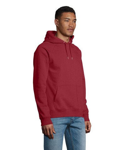STELLAR Unisex Hoodie - Burgundy bedrucken, Art.-Nr. S03568-BG-M