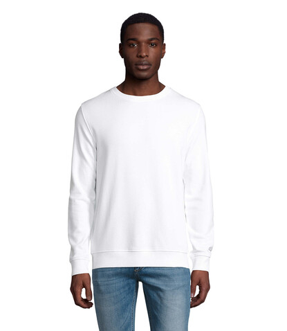 COMET SWEATER 280g - White bedrucken, Art.-Nr. S03574-WH-M COMET SWEATER 280g - White bedrucken, Art.-Nr. S03574-WH-M