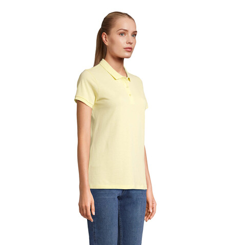 PLANET WOMEN Polo 170g - Hellgelb bedrucken, Art.-Nr. S03575-LY-M PLANET WOMEN Polo 170g - Hellgelb bedrucken, Art.-Nr. S03575-LY-M