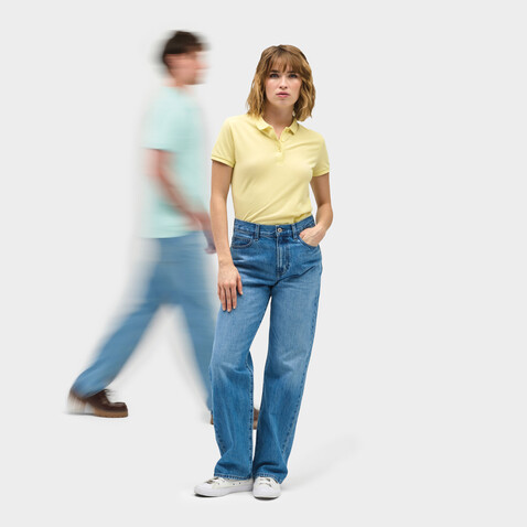 PLANET WOMEN Polo 170g - Hellgelb bedrucken, Art.-Nr. S03575-LY-M PLANET WOMEN Polo 170g - Hellgelb bedrucken, Art.-Nr. S03575-LY-M