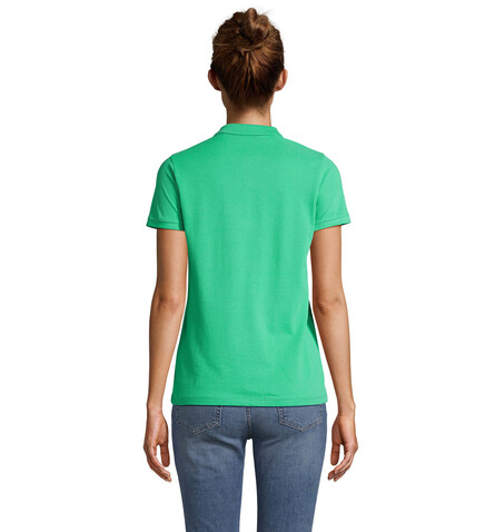 PLANET WOMEN Polo 170g - Frühlingsgrün bedrucken, Art.-Nr. S03575-EO-XXL