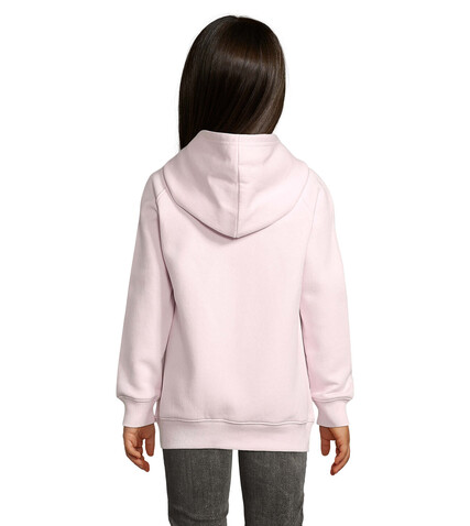 STELLAR KINDER KAPUZENPULLI - Pale Pink bedrucken, Art.-Nr. S03576-PP-4XL