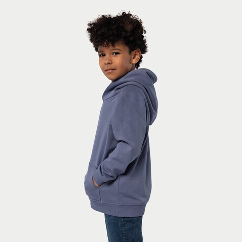 STELLAR KINDER KAPUZENPULLI - Bleu bedrucken, Art.-Nr. S03576-BL-XXL