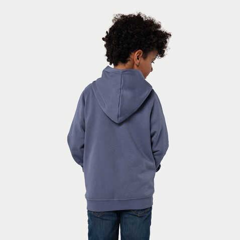 STELLAR KINDER KAPUZENPULLI - Bleu bedrucken, Art.-Nr. S03576-BL-XXL